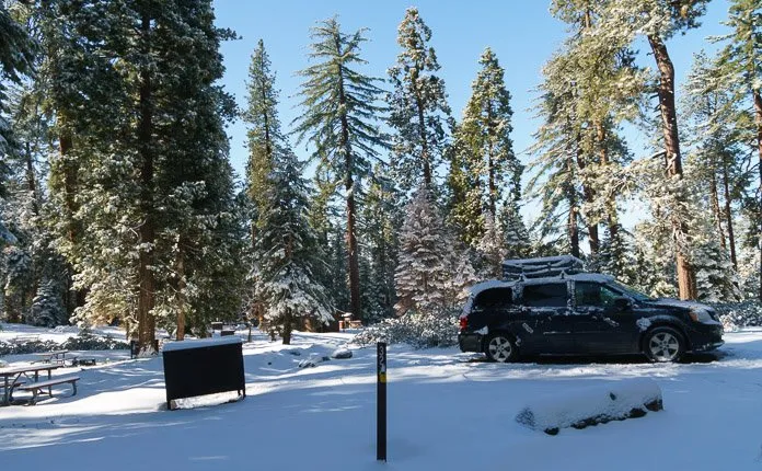 Campervanning California's National Parks - Outsidevibes General Grant Campground California
