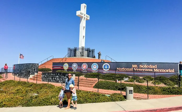 My First Time Visiting California - Outsidevibes Mount Soledad Memorial San Diego