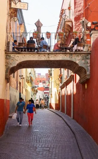 Guanajuato City Streets Mexico