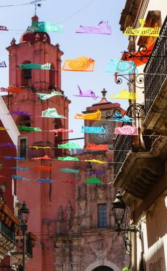 Guanajuato City Streets Mexico