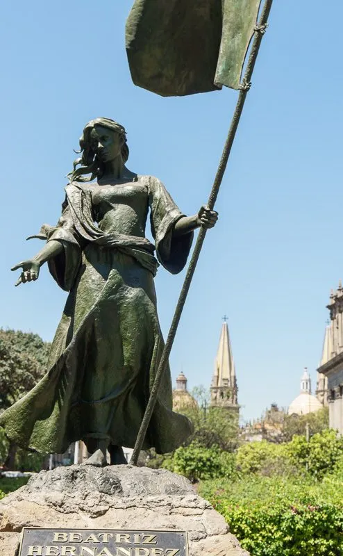 Guadalajara Centro Historico Sculpture Mexico