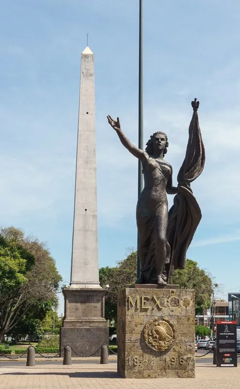 Guadalajara Centro Historico Sculpture Mexico