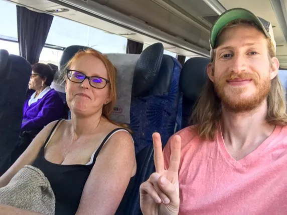 Mexico Adventure with my Mother - Outsidevibes Primera Plus bus Mexico