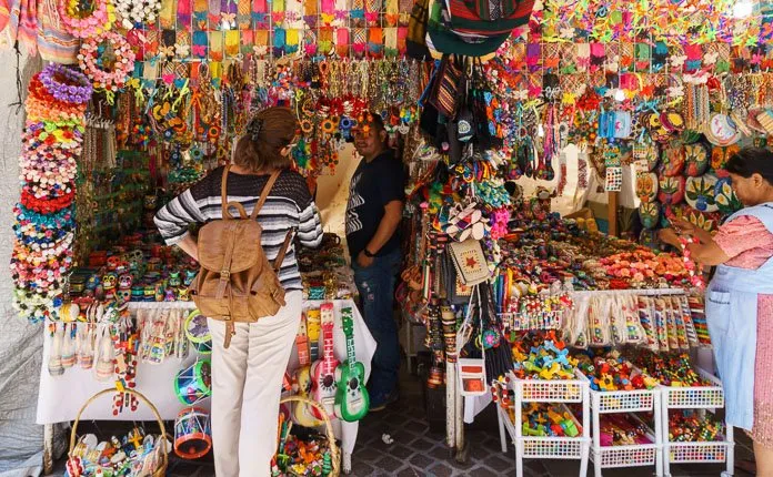 Guanajuato City Painted Streets Mexico