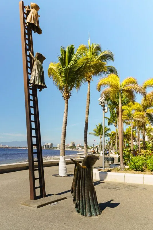 Puerto Vallarta Sculptures Malecon