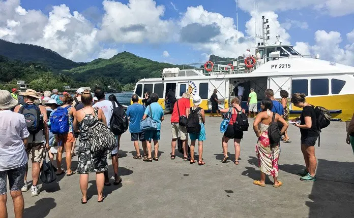 Cargo Boats French Polynesia