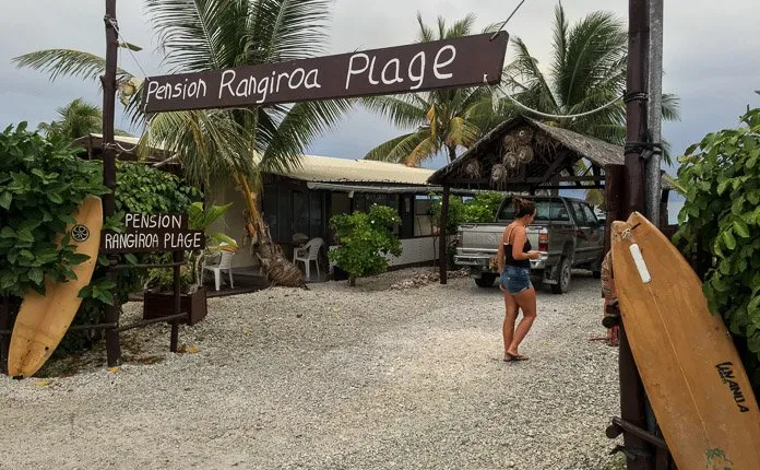 Pension Rangiroa Plage