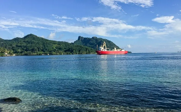 Cargo Boats French Polynesia