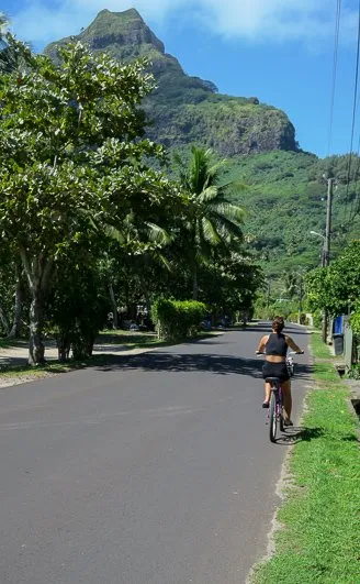 Backpacking the Society Islands on a Budget - Outsidevibes Biking Bora Bora