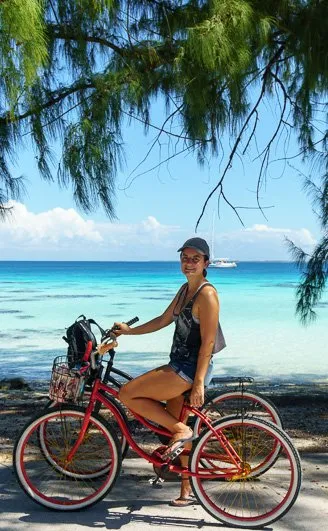 Biking Fakarava