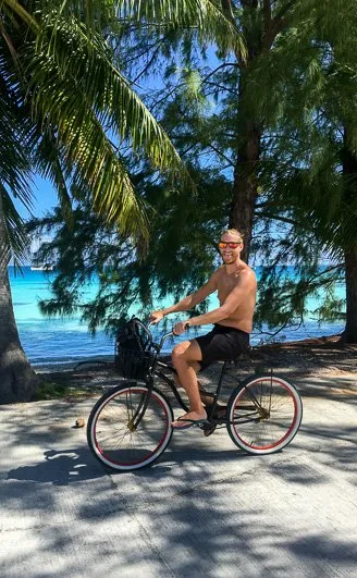 Biking Fakarava