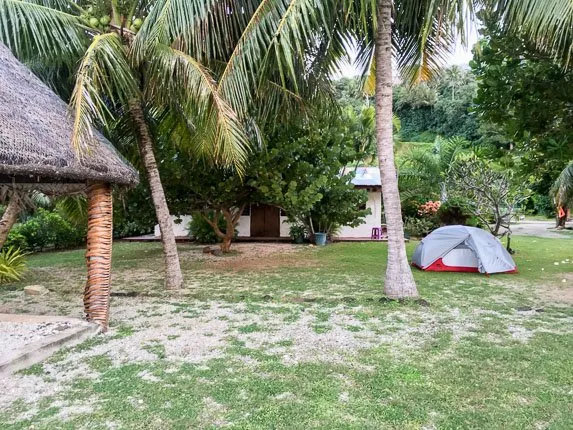 Camping Maupiti French Polynesia