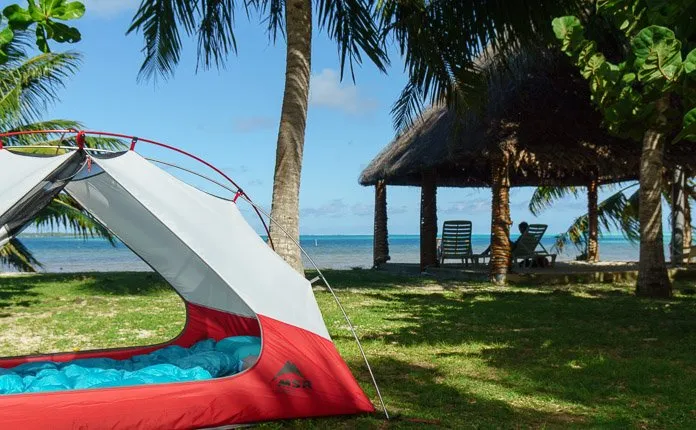 Camping Maupiti French Polynesia