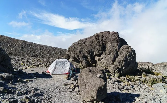 Hiking Mount Merapi Java Indonesia