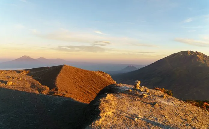Hiking Mount Merapi Java Indonesia