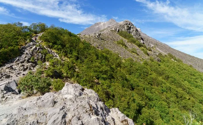 Hiking Mount Merapi Java Indonesia