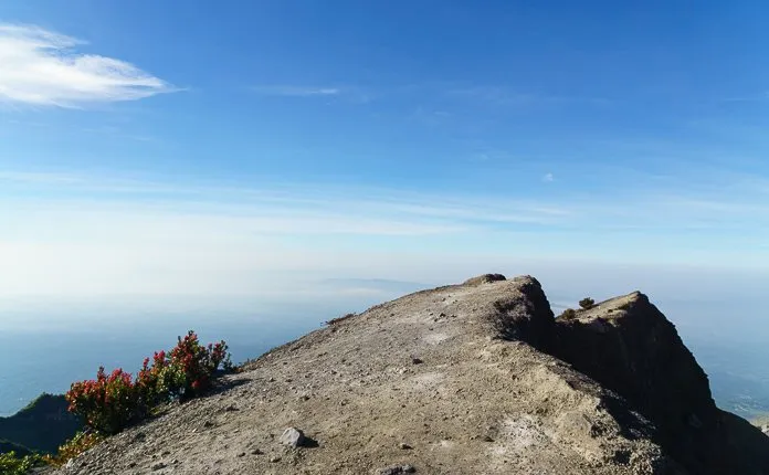 Hiking Mount Merapi Java Indonesia