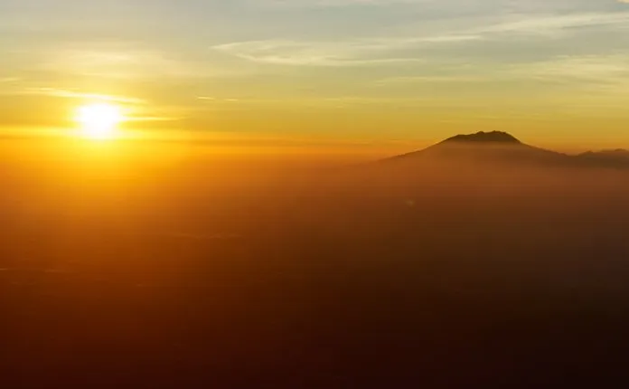 Hiking Mount Merapi Java Indonesia