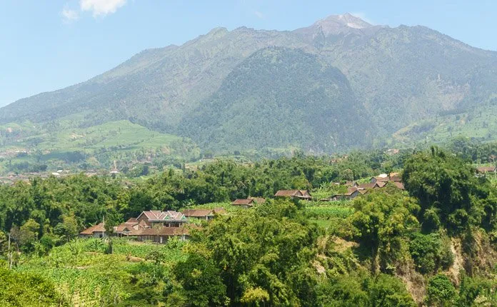 Hiking Mount Merapi Java Indonesia