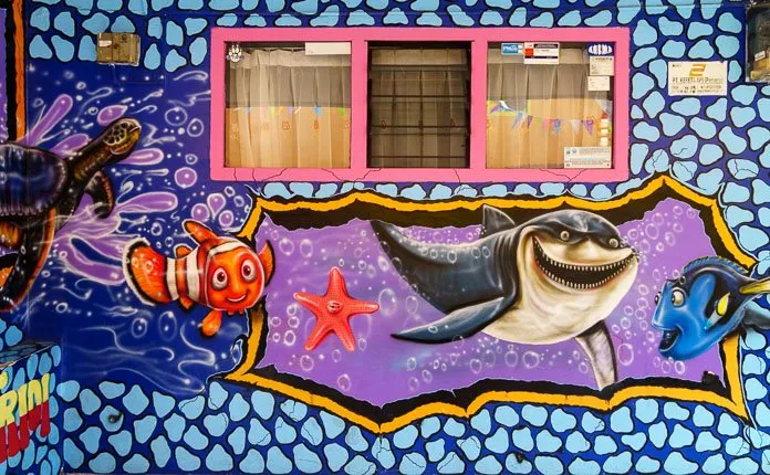 Finding Nemo Artwork Kampung Tridi