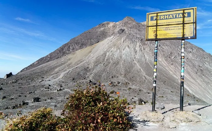 Hiking Mount Merapi Java Indonesia
