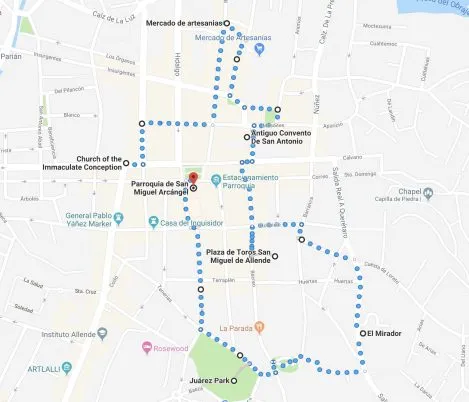 El Mirador Walking Trail