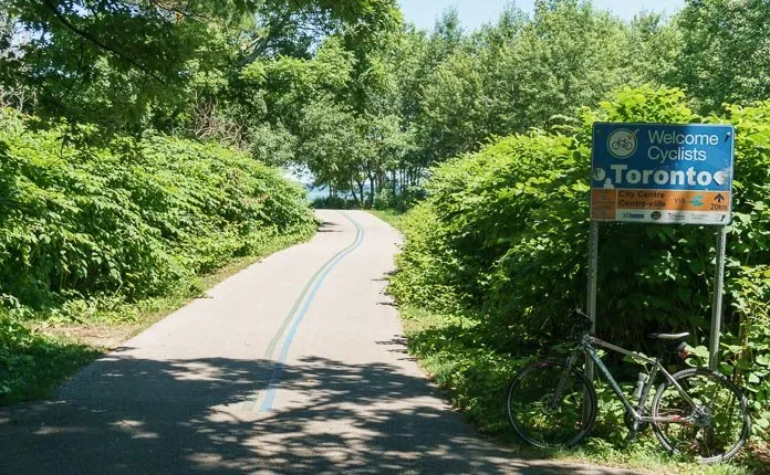 Toronto Waterfront Cycling Trail - Outsidevibes Toronto Waterfront Cycling Trail