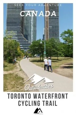 Toronto waterfront Cycling Traill