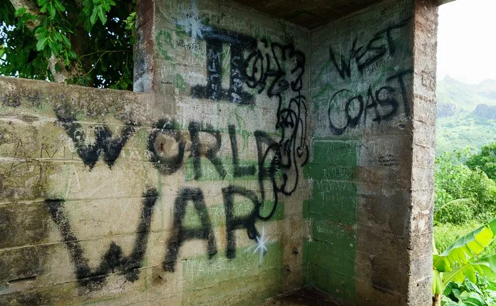 WW2 Bunker Bora Bora