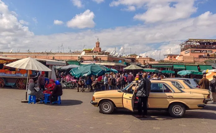 Taking Taxis in Morocco