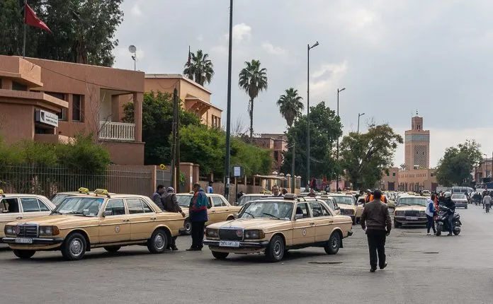 Taking Taxis in Morocco