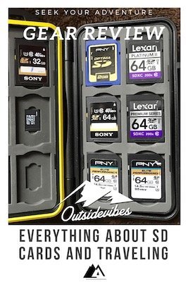 SD cards and traveling