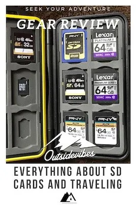SD cards and traveling