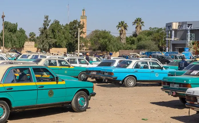 Taking Taxis in Morocco