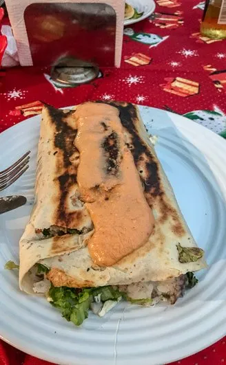 3 Best Chicken Burritos in Puerto Escondido