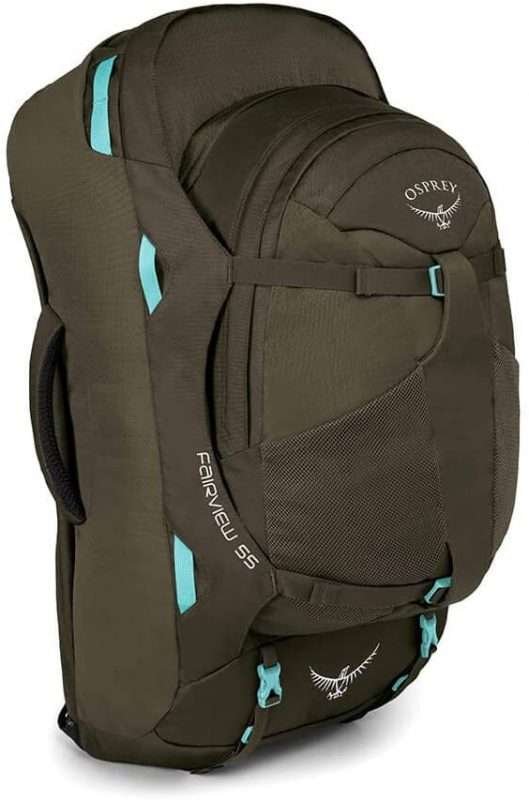 Osprey Fairview 55L Woman carry on backpack | Outsidevibes