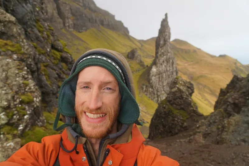 hiking the island of Skye in Scotland